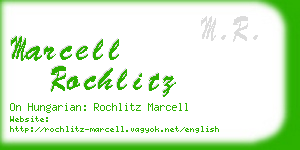 marcell rochlitz business card